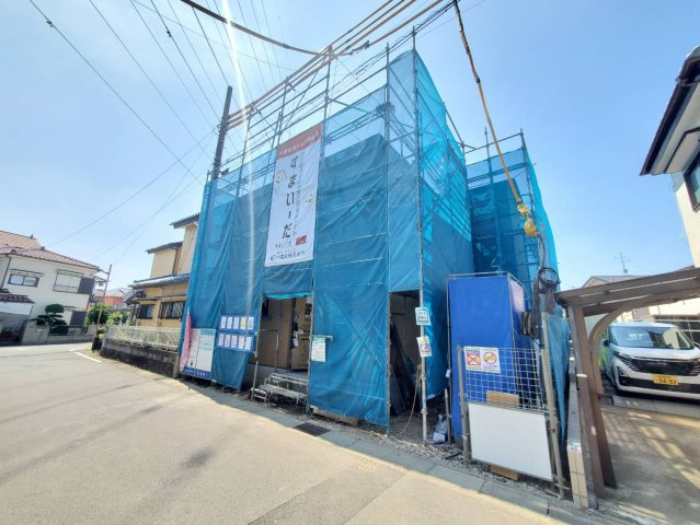 八潮市　八條　新築戸建　　全1棟の前面道路含む現地写真|前面道路含む現地写真です