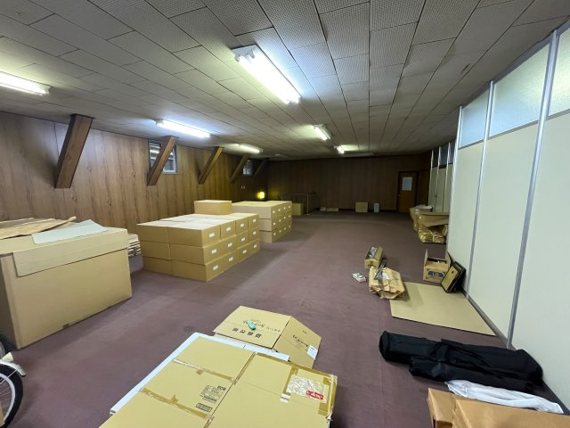 戸田倉庫　西側の内装