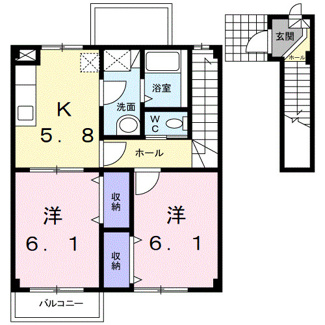 【間取り】 | エーデル