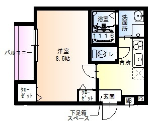 フジパレス南田辺の間取り|フジパレス南田辺