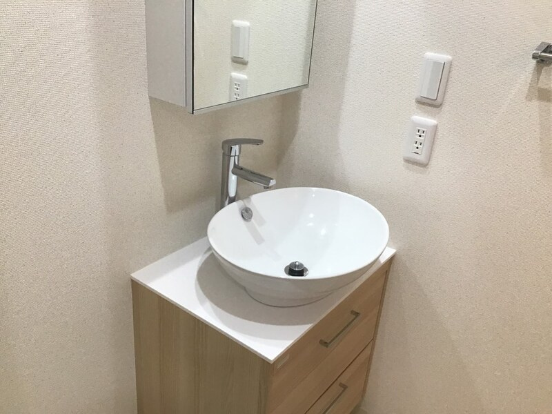 フジパレス南田辺の独立洗面台|フジパレス南田辺