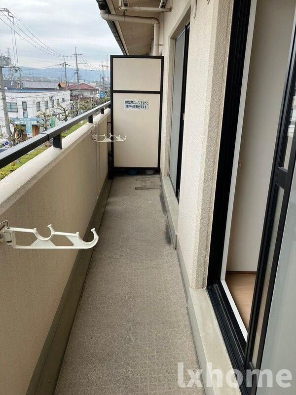 アドバンのバルコニー|落ち着いた時間を過ごせるバルコニーです