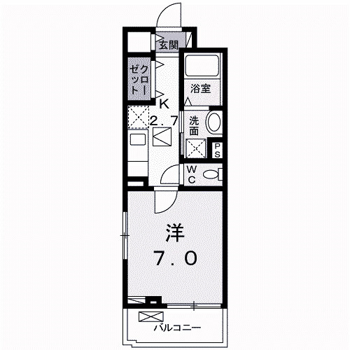【間取り】 | アベニール・Ⅰ