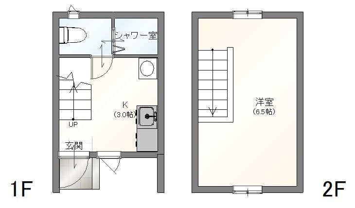 クラシャス善導寺の間取り