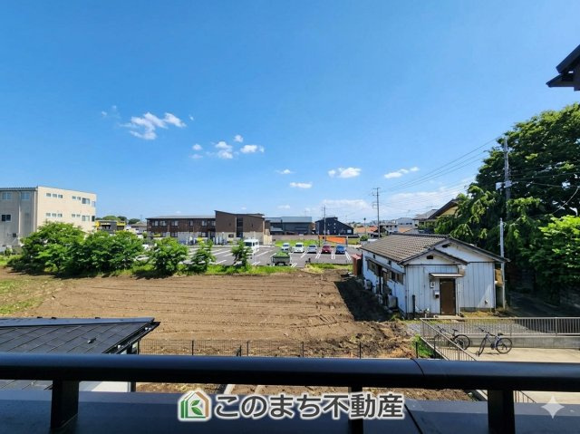 GRAFARE宇都宮市西原町2期の展望|バルコニーからの眺めです♪
