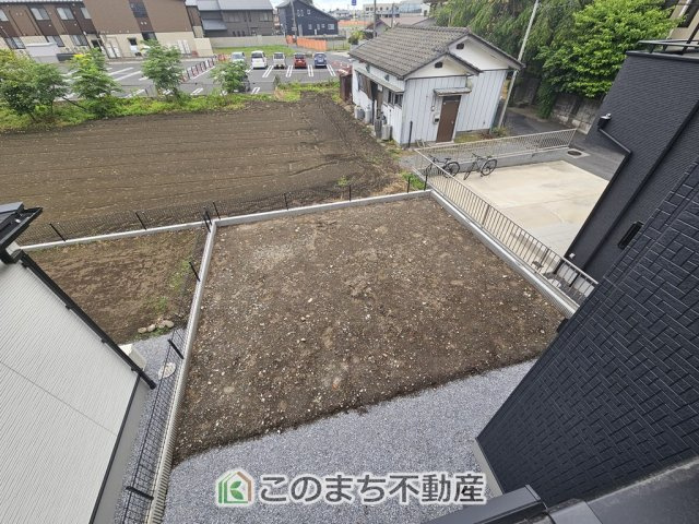 GRAFARE宇都宮市西原町2期の庭|大きなお庭でご家族や友人を招いてＢＢＱもできますね！お子様の水遊びにもぴったりです☆