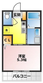 【間取り】 | ブラン霞
