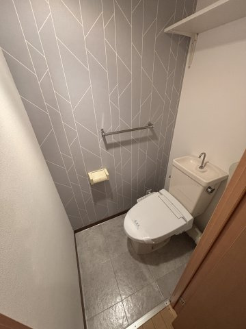 テングッド城西のトイレ|落ち着いた色調のトイレです