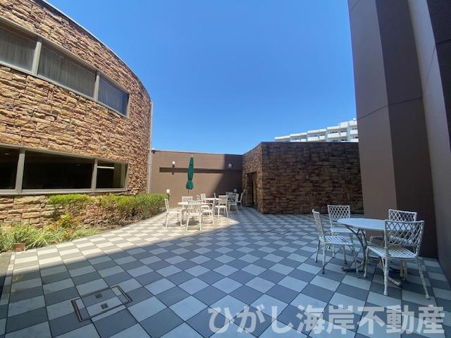 ダイアパレスグランデージ湘南平塚の庭|中庭