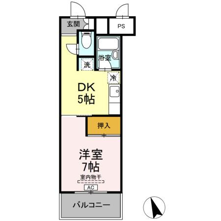 サンラフォーレ花北の間取り