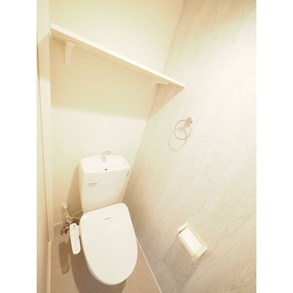 メゾンA小本のトイレ|清潔感のあるトイレです