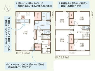 リーブルガーデン神戸市西区竜が岡8期の間取り
