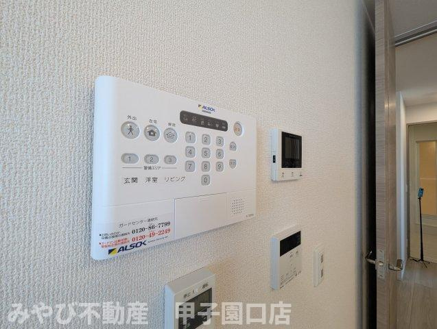 D-residence上甲子園のセキュリティ