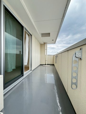 ラメール諏訪森のバルコニー