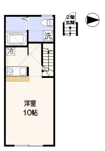 コンフォートスペース新宿の間取り