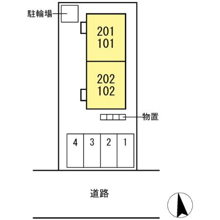 アガットの区画図