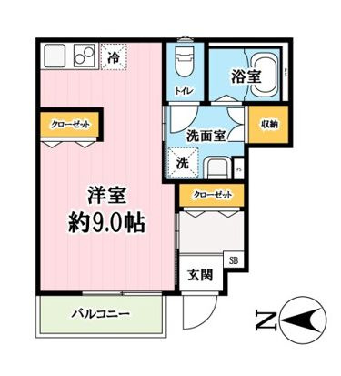 メイプルソラーナの間取り