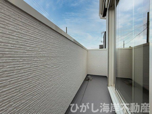平塚市平塚3丁目　新築戸建のバルコニー|バルコニー
