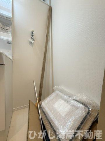 平塚市平塚3丁目　新築戸建のランドリースペース|洗濯機置場
