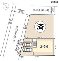 リーブルガーデン福岡市東区美和台第三十六の区画図