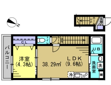 ハレレア南柏の間取り