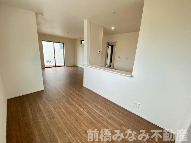【新築】前橋市富士見町時沢第4　４号棟(全４棟)　クリエートの家　新築建売分譲の居間・リビング|リビングです