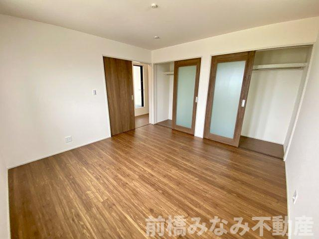 【新築】前橋市富士見町時沢第4　４号棟(全４棟)　クリエートの家　新築建売分譲の洋室|コンパクトで使いやすい洋室です