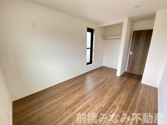 【新築】前橋市富士見町時沢第4　４号棟(全４棟)　クリエートの家　新築建売分譲の洋室|きれいな洋室です