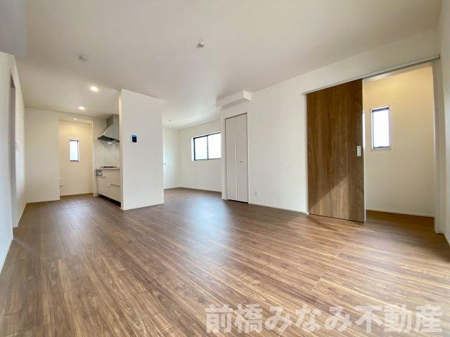 【新築】前橋市富士見町時沢第4　４号棟(全４棟)　クリエートの家　新築建売分譲の居間・リビング|居間です