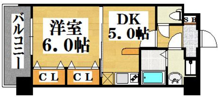 アクアシティ博多サウスステーションの間取り