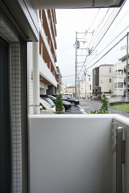 RISE所沢のバルコニー