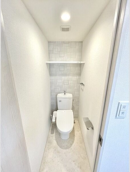 エスリード上前津LIVIAのトイレ|トイレもきれいです