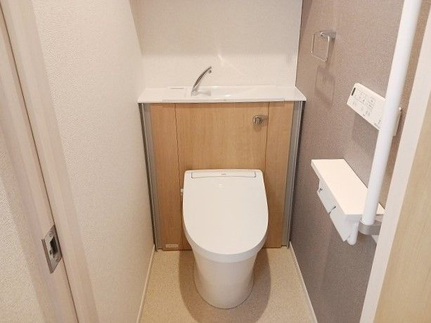 クラヴィーアⅤのトイレ|ゆったりとした空間のトイレです