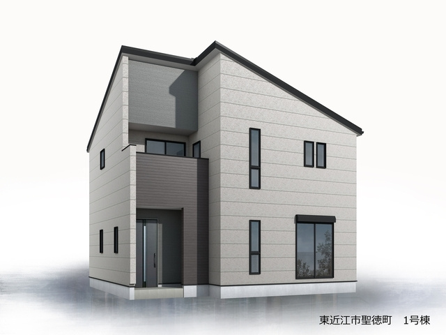 リーブルガーデン東近江市聖徳町の外観パース
