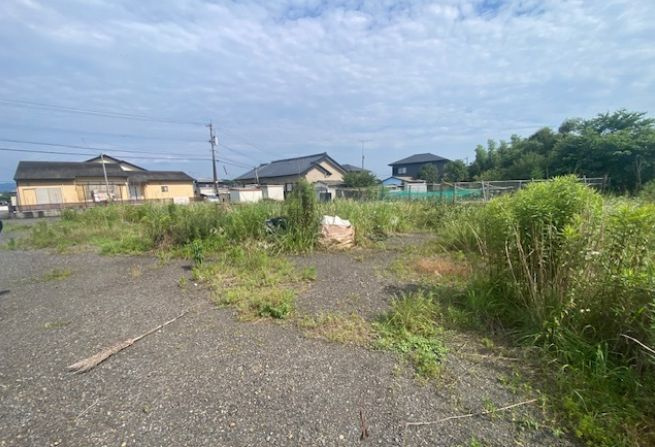 都城市五十町の売地の外観