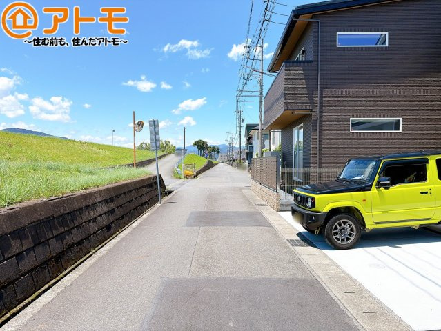 【前面道路含む現地写真】 | 駿河区中島　新築戸建　全1棟