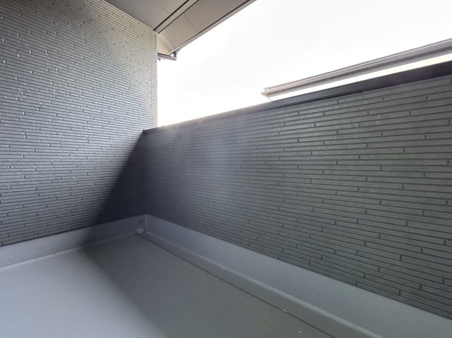 嘉穂郡桂川町大字豆田5期のバルコニー