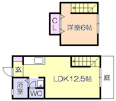 パレットの間取り