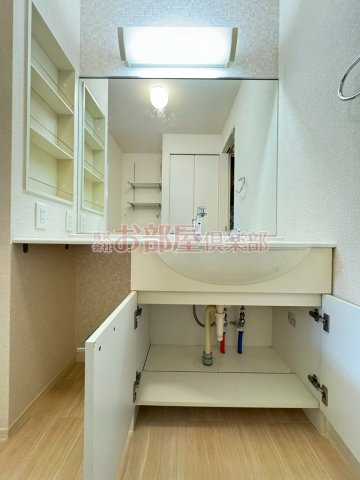 D-ROOM　AKARIの洗面所|使いやすい洗面所です