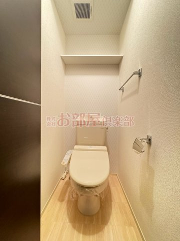 D-ROOM　AKARIのトイレ|落ち着いた色調のトイレです