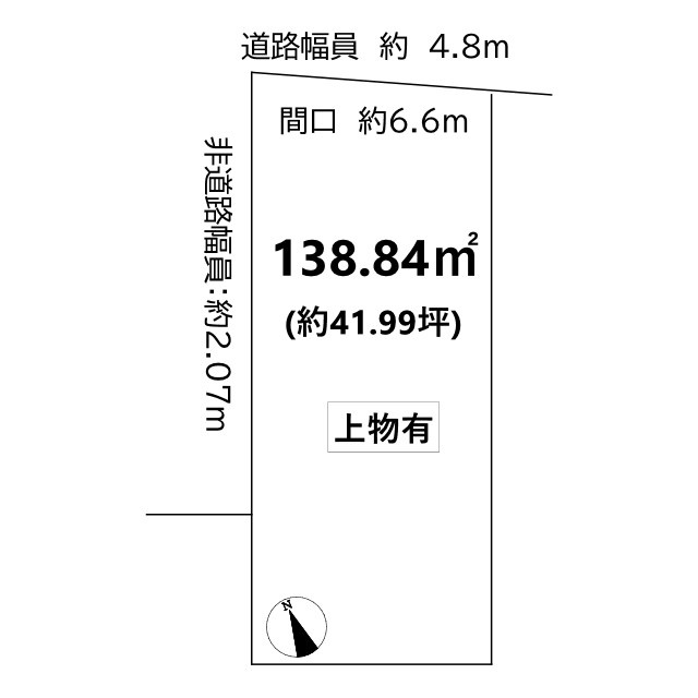 北白川仕伏町 土地の土地図
