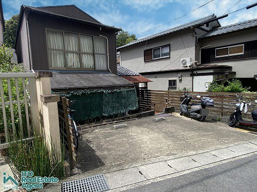北白川仕伏町 土地の外観