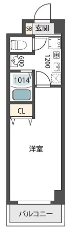 パークサイド瑞光の間取り