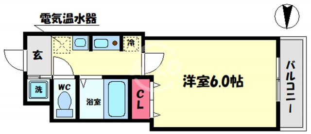 フィレンツェ船場南の間取り|フィレンツェ船場南　間取り