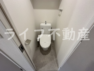 D.Clarest玉造のトイレ|落ち着いた色調のトイレです