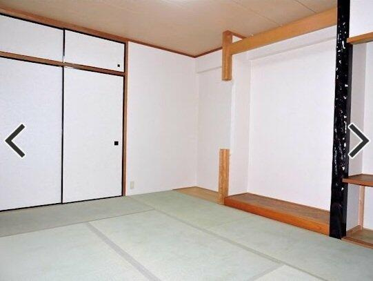 豊橋市牟呂町字松崎の中古マンションの和室|和室は小さなお子さまの遊び場やお昼寝スペースとしても活躍します。来客時の客間としても利用でき、使い勝手の良い空間です。