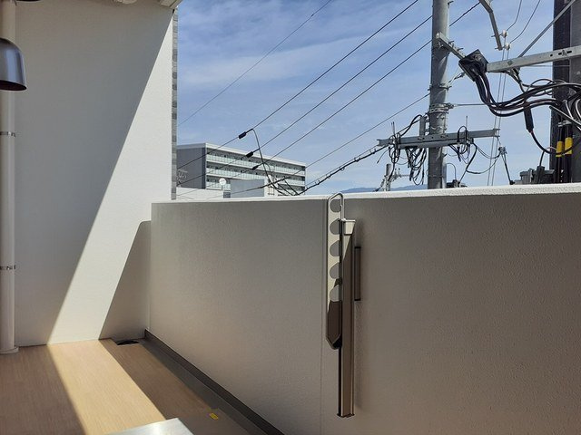ムーンヒルズ大阪のバルコニー
