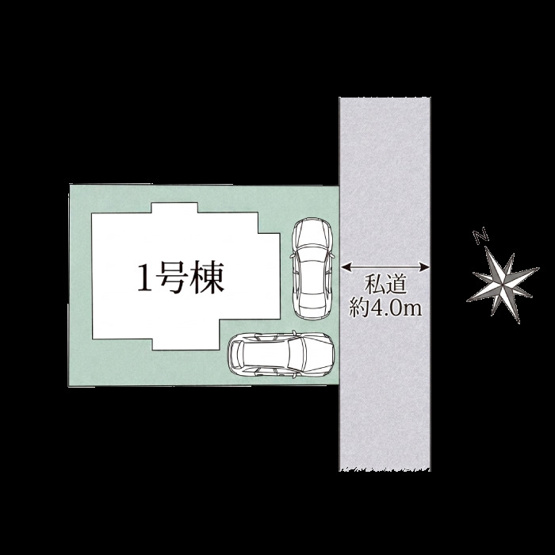 【区画図】 | ご家族様のプライベート空間が確保できる素敵な間取りです。また敷地ゆったりですので、おうち時間を楽しむのにもぴったりですね♪