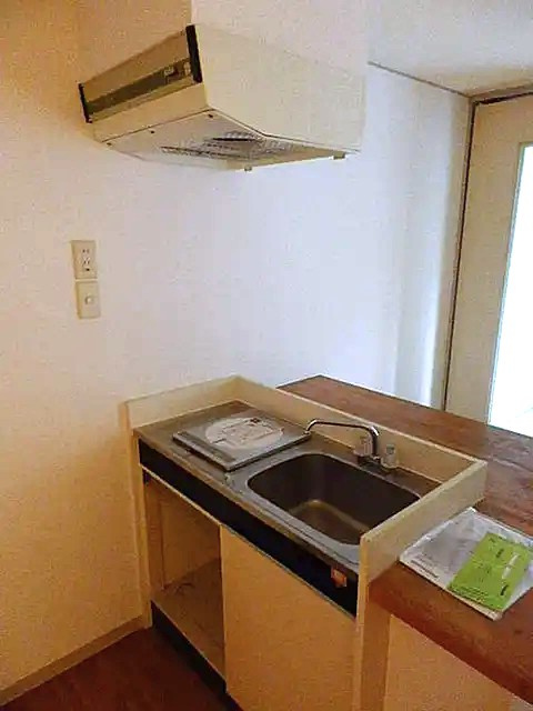 コンセール関山のキッチン|使いやすいキッチンです