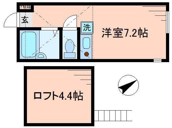 横浜市港北区大豆戸町のアパート